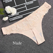 1PC Sexy Women G-string Thongs Lace Floral Sheer Low Waist Underwear Soft Lingerie Ice Silk Briefs Seamless Panties