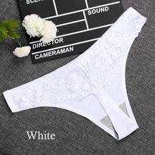 1PC Sexy Women G-string Thongs Lace Floral Sheer Low Waist Underwear Soft Lingerie Ice Silk Briefs Seamless Panties