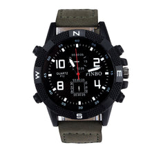 2018 Fashion casual male luxury watches famous brands Luxury Men's Canvas strap Large Dial Military Sport Quartz Wrist Watch