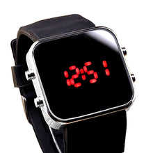 2018  Luxury Brand Mens Sports Hot Clock New Fashion Mirror LED Digital Sport Unisex Watch Gift Electronic LED