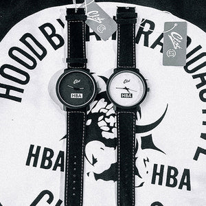 Fashion Leather Strap Watch Brand HBA Unisex Watches Men Quartz Women Dress Watch Sports Military Masculine Wristwatch Relojes