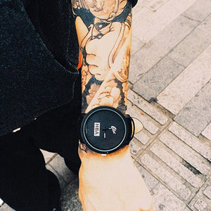 Fashion Leather Strap Watch Brand HBA Unisex Watches Men Quartz Women Dress Watch Sports Military Masculine Wristwatch Relojes