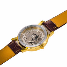 Fashion Skeleton Quartz Watch Men Transparent Hollow Watches Reloj Hombre Brand Male Clock Man Leather Dress Wristwatch Relogio