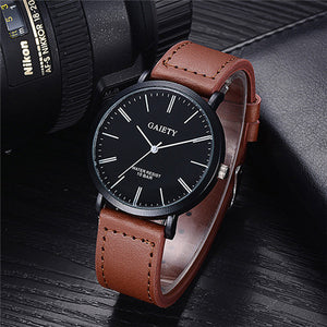 Men's Watches Top Brand Luxury Quartz Round Watch Fashion Casual Business Watch Male Wristwatches Quartz-Watch Relogio Masculino