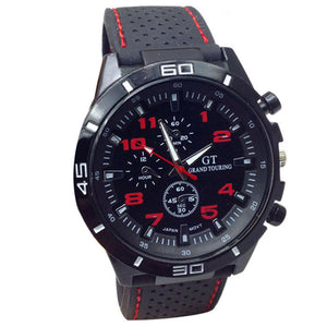 Saat Erkekler Men's Watch Casual Business Quartz Military Wrist Men's Watches Sport Digital Silicone Men Watch Clock Horloge