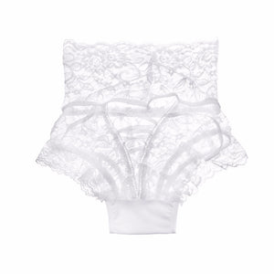 Sexy Lace Underwear Women Fashion High-Rise Ladies Thongs and G Strings Straps Hollow G-String Panties Imitation Lingerie 2017