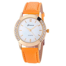 Women watches Luxury 	PU Leather + Alloy Female Quartz Wrist Watches in Twelve Colour High Quality Hot Fashion 2018 Dropshipping