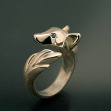 EXCLUSIVE Shaggy Wolf. silver with diamond eyes. pick your color