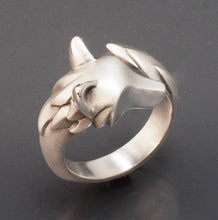 EXCLUSIVE Shaggy Wolf. silver with diamond eyes. pick your color