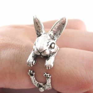 FREE GIVEAWAY - OPPOHERE Super Cute Animal Rabbit Bunny Ring Vintage