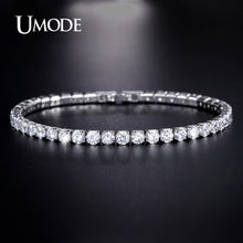 UMODE 5 Colors Cubic Zirconia Tennis Bracelet & Bangles For Women Christmas Gifts New Fashion Lady Jewelry Pulseras Mujer UB0097