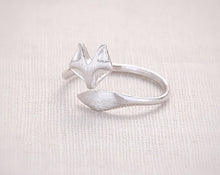 FREE GIVEAWAY -  Fox's Head Ring Cute Animal Open Fox Ring for Women Party Gift Simple Lovely Ring Fox Wedding Gifts Mens Jewelry