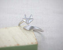 FREE GIVEAWAY -  Fox's Head Ring Cute Animal Open Fox Ring for Women Party Gift Simple Lovely Ring Fox Wedding Gifts Mens Jewelry