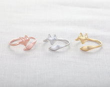 FREE GIVEAWAY -  Fox's Head Ring Cute Animal Open Fox Ring for Women Party Gift Simple Lovely Ring Fox Wedding Gifts Mens Jewelry