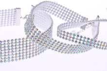 Fashion lovely Women Full Crystal Rhinestone Choker Necklace