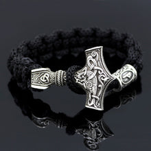 dropshipping 1pcs thor's hammer mjolnir bracelet viking scandinavian norse viking bracelet Men gift