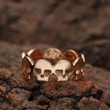 FREE GIVEAWAY - Todorova Gothic Men's Ring Skull Biker Zinc Alloy Male Ring for Women Personalized Punk Silver Gold Wedding Band