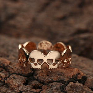 FREE GIVEAWAY - Todorova Gothic Men's Ring Skull Biker Zinc Alloy Male Ring for Women Personalized Punk Silver Gold Wedding Band