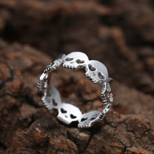 FREE GIVEAWAY - Todorova Gothic Men's Ring Skull Biker Zinc Alloy Male Ring for Women Personalized Punk Silver Gold Wedding Band