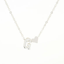 SHUANGR Charms Tiny Silver initial Necklace Letter Choker Initials Name Necklaces Pendant for Women Girl Best Birthday Gift
