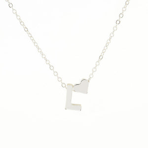 SHUANGR Charms Tiny Silver initial Necklace Letter Choker Initials Name Necklaces Pendant for Women Girl Best Birthday Gift