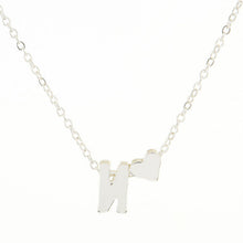 SHUANGR Charms Tiny Silver initial Necklace Letter Choker Initials Name Necklaces Pendant for Women Girl Best Birthday Gift