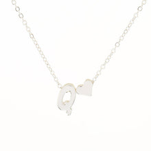SHUANGR Charms Tiny Silver initial Necklace Letter Choker Initials Name Necklaces Pendant for Women Girl Best Birthday Gift