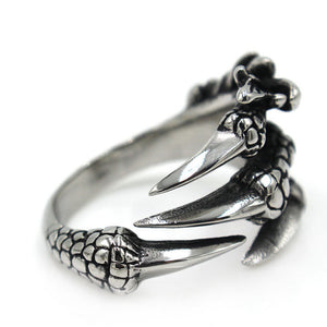 FREE GIVEAWAY - Dragon Claws iker Rings Vintage Gothic
