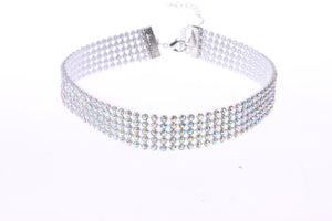 Fashion lovely Women Full Crystal Rhinestone Choker Necklace
