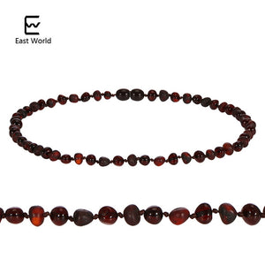 EAST WORLD 2018 New Natural Baltic Amber Teething Necklace/Bracelet Supply Certificate Authenticity Genuine 1000+ Facebook Likes