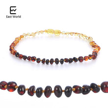 EAST WORLD 2018 New Natural Baltic Amber Teething Necklace/Bracelet Supply Certificate Authenticity Genuine 1000+ Facebook Likes