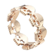 FREE GIVEAWAY - Todorova Gothic Men's Ring Skull Biker Zinc Alloy Male Ring for Women Personalized Punk Silver Gold Wedding Band