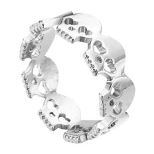 FREE GIVEAWAY - Todorova Gothic Men's Ring Skull Biker Zinc Alloy Male Ring for Women Personalized Punk Silver Gold Wedding Band