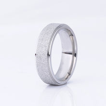 FREE GIVEAWAY - Titanium Steel Ring High Quality Black Rose Gold Silver Color Wedding engagement Frosted Rings for Men Women