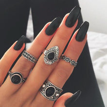 FREE GIVEAWAY - WLP punk ring set Vintage 12 pcs/ set Cactus Elephant Fox Rings Set Bohemia Hollow Bird Lion Shape Carved Midi Finger Rings