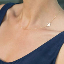 Silver Gold Color Jewelry Love Heart Necklaces & Pendants Double Chain Choker Necklace Collar Women Statement Jewelry Bijoux