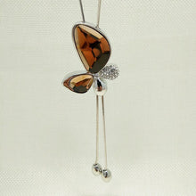 JAVRICK 1 PC Fashion Women Bowknot Pendant Necklace Rhinestone Butterfly Long Sweater Chain  4 Color