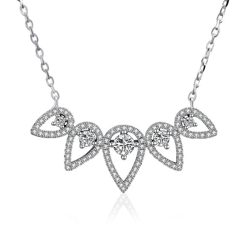S925 Silver Necklace Korean Drops Fashion Necklace
