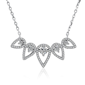 S925 Silver Necklace Korean Drops Fashion Necklace
