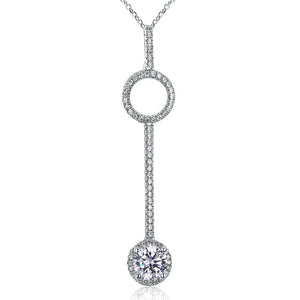 S925 Silver Necklace Fashion Trend Key Necklace