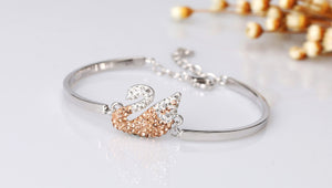 wholesale Fashion jewelry 4 Color Authentic Charm Crystals from Swarovski Wedding Bracelet for Women Jewelry Fine