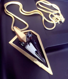 New European new triangle Crystals from Swarovski Choker clothes Necklaces 925 Jewelry For Women Christmas Party